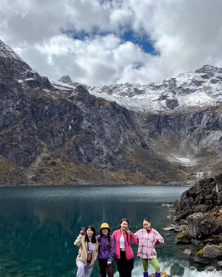 Where Seven Lakes Guard the Himalayas.